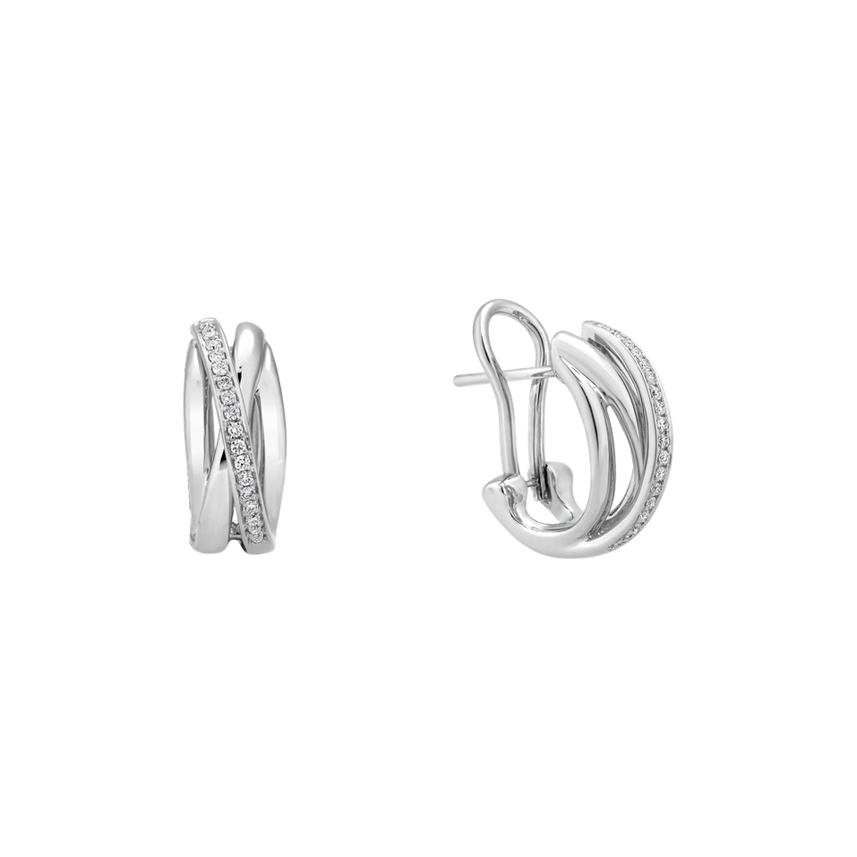 Náušnice s diamantmi Galaxy Treasure