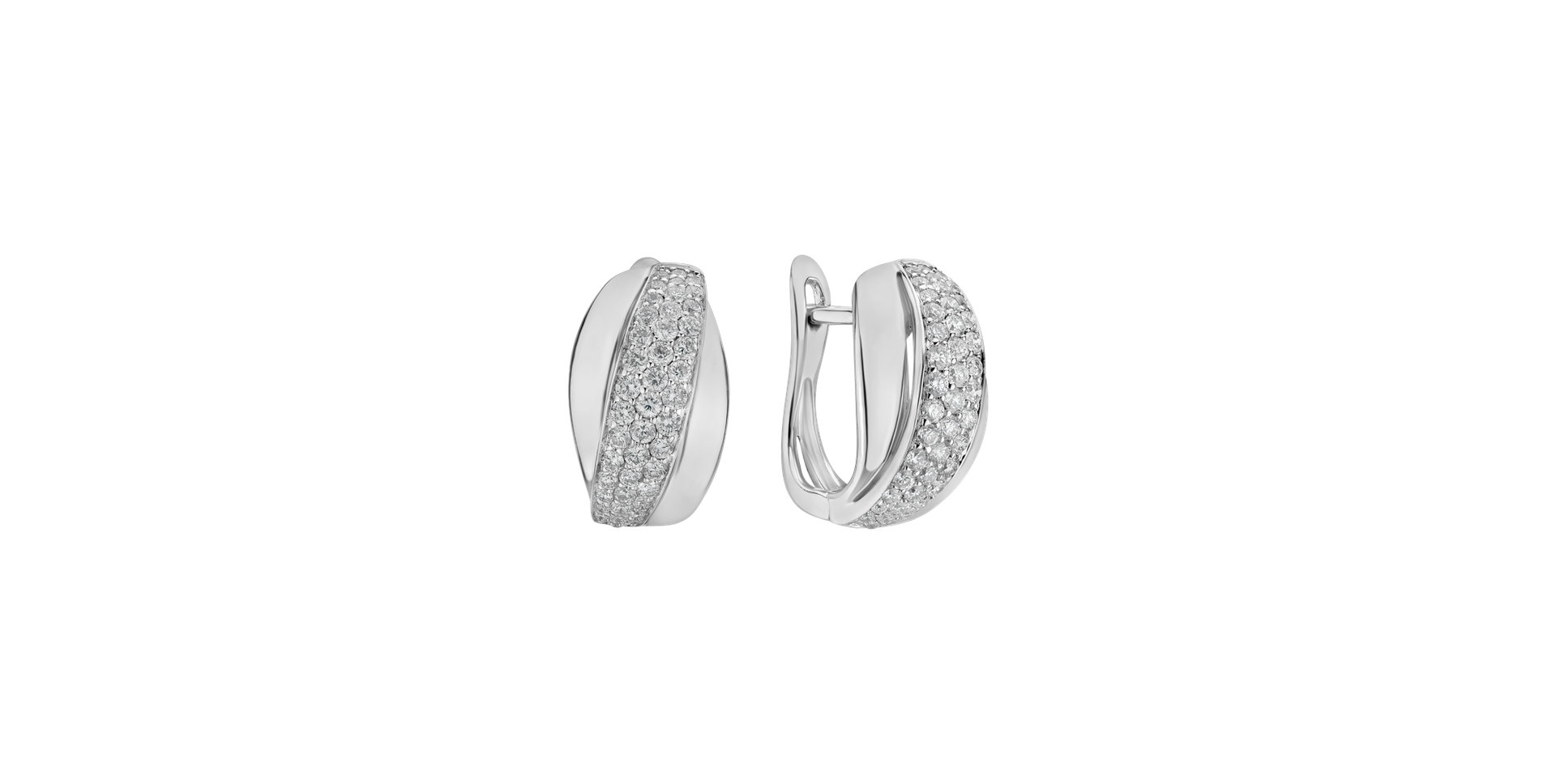 Náušnice s diamantmi Galaxy Dream