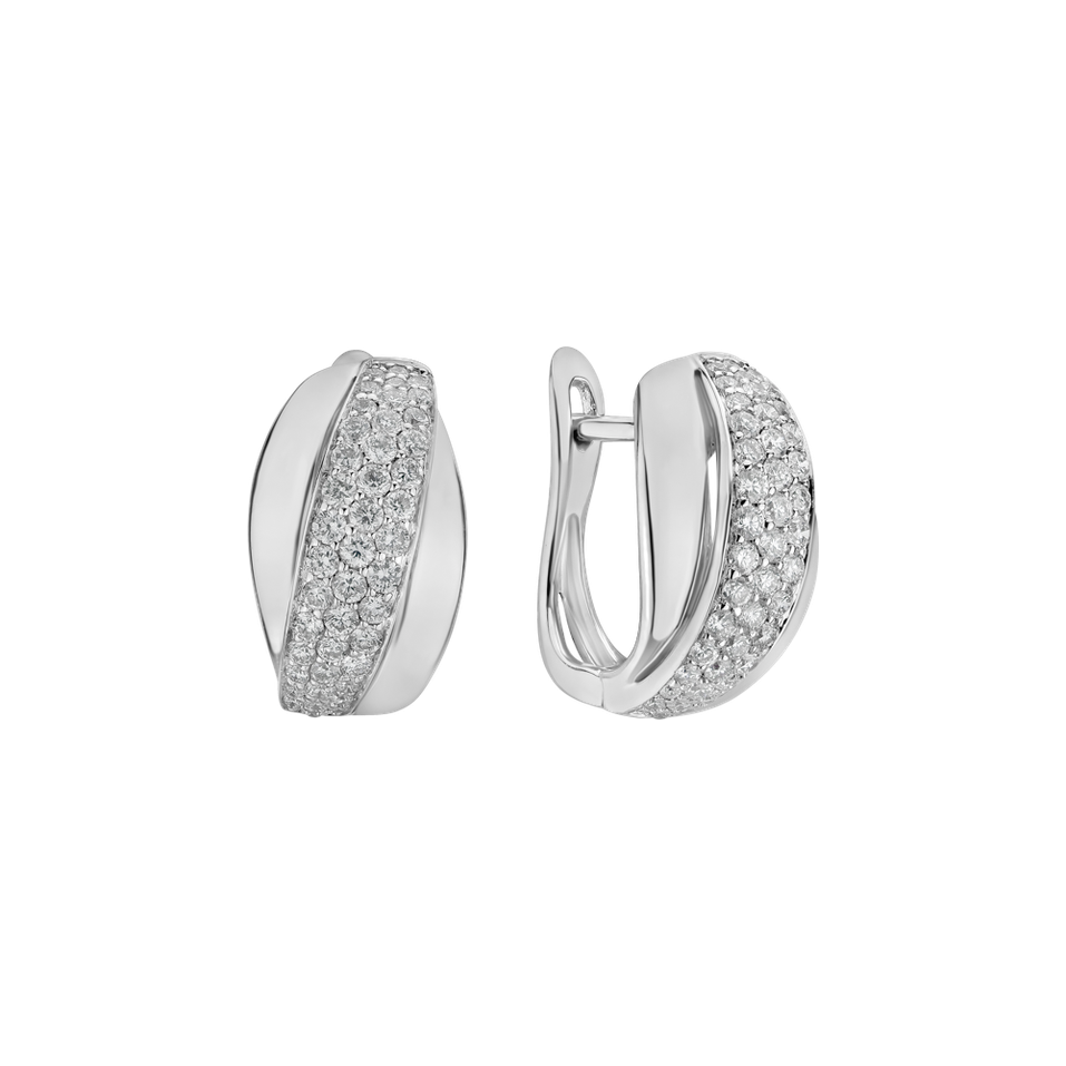 Náušnice s diamantmi Galaxy Dream