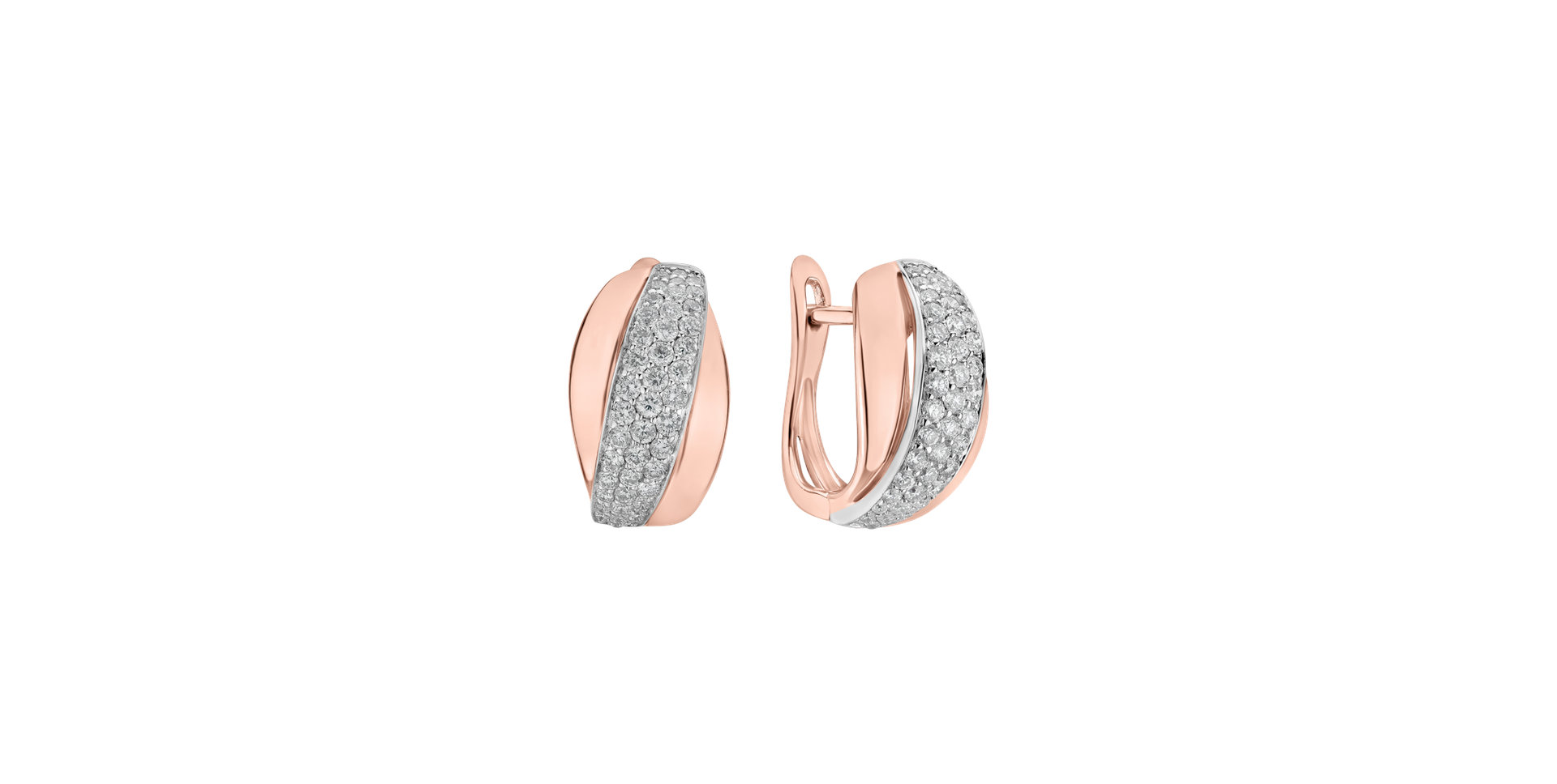 Náušnice s diamantmi Galaxy Dream