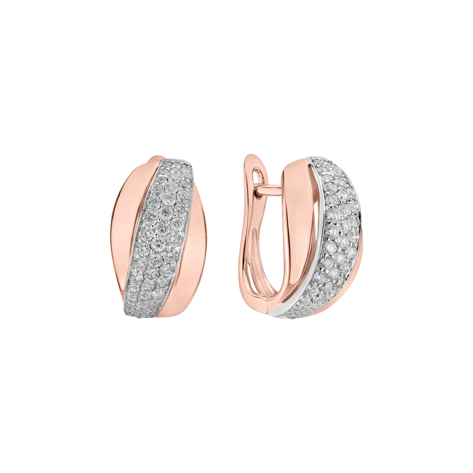 Náušnice s diamantmi Galaxy Dream