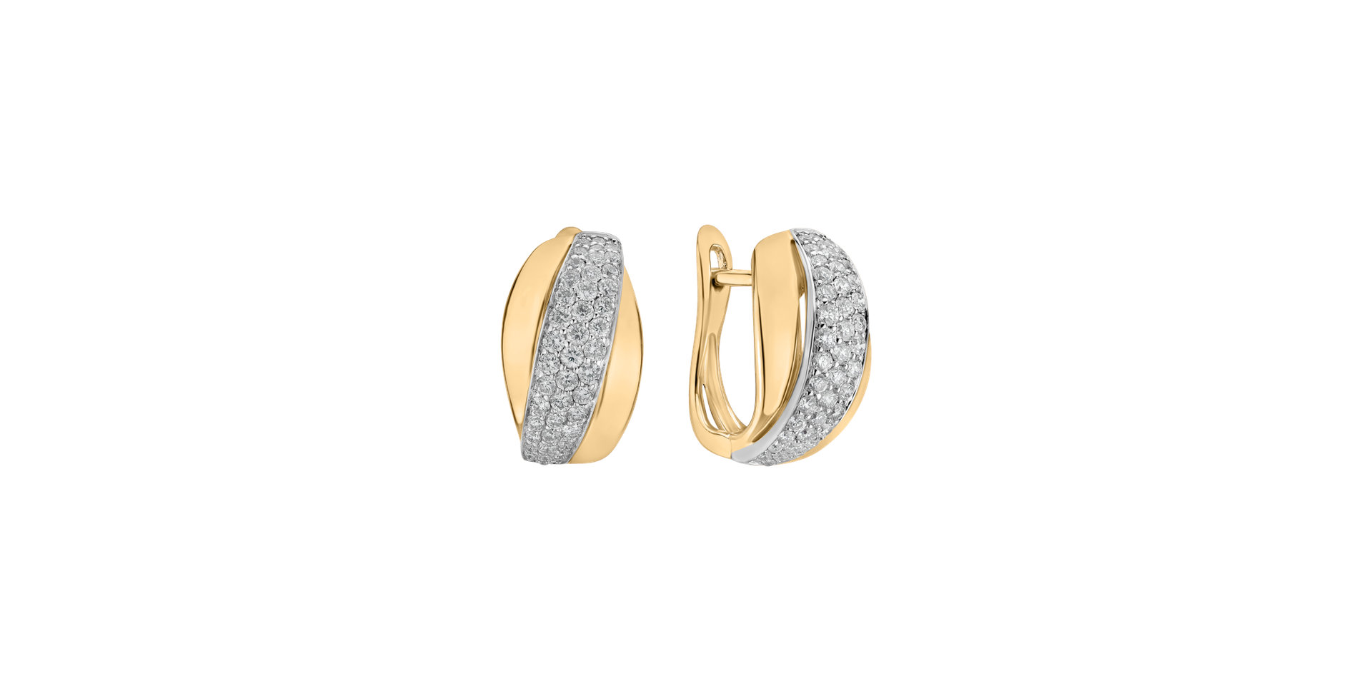 Náušnice s diamantmi Galaxy Dream