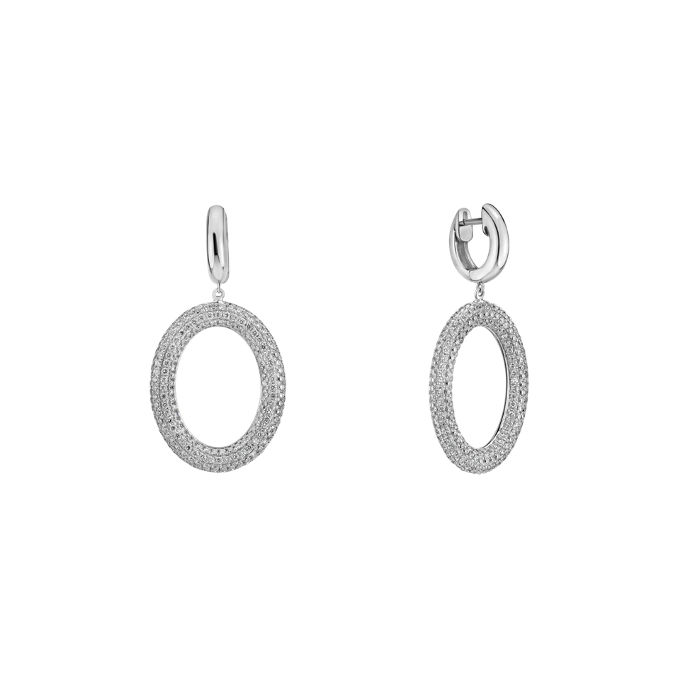 Náušnice s diamantmi Yaseen