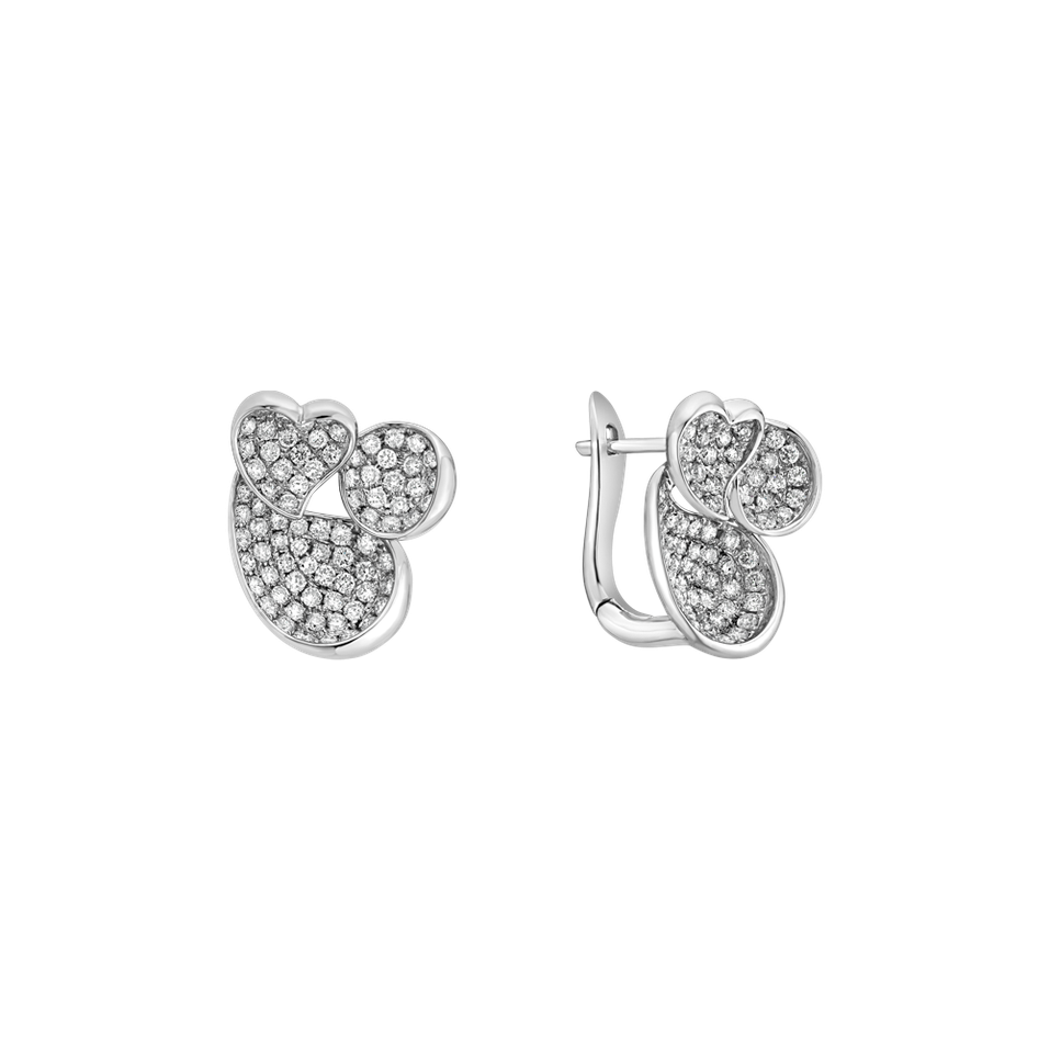 Náušnice s diamantmi Morpheus Touch