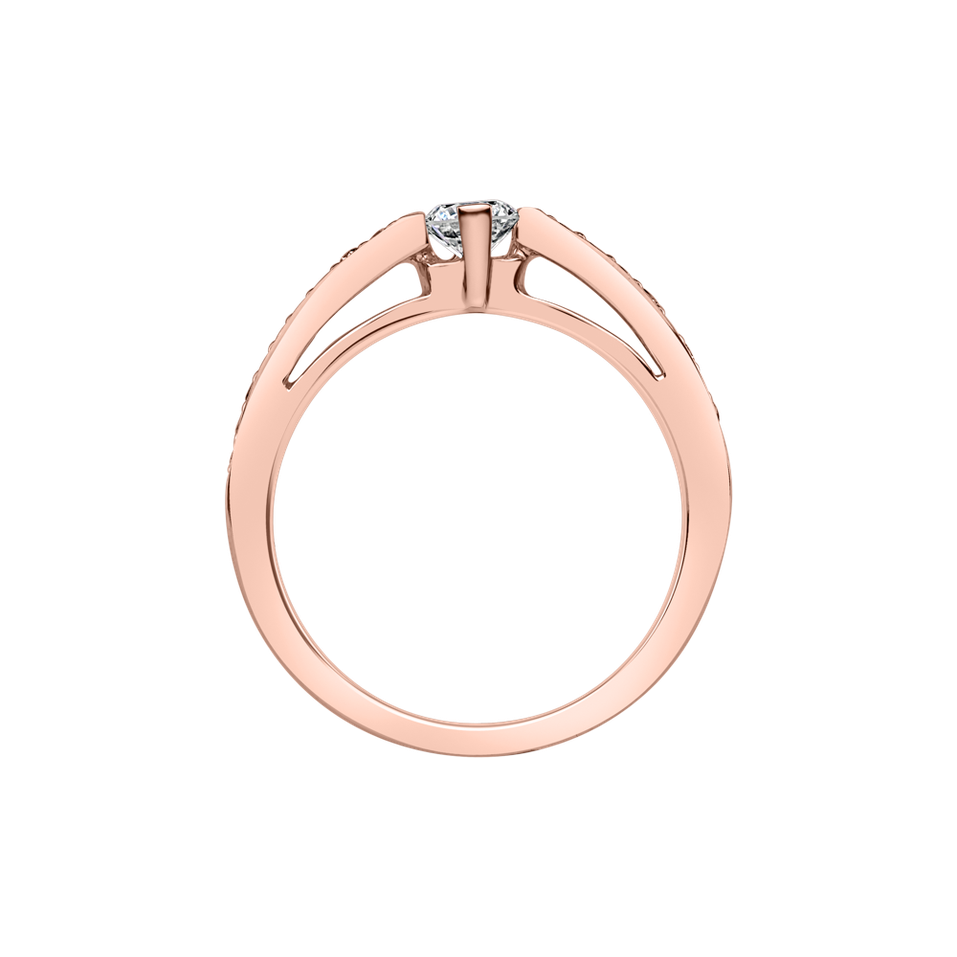 Prsteň s diamantmi Rachel