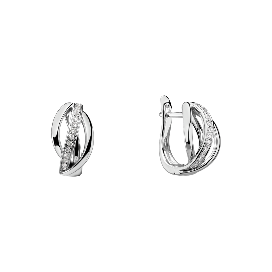 Náušnice s diamantmi Amazing Passion