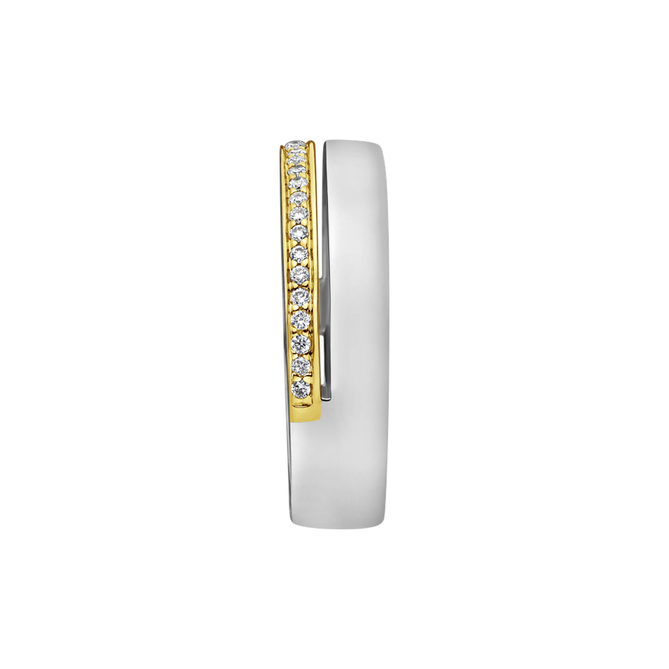 Prsteň s diamantmi Sparkling Essence