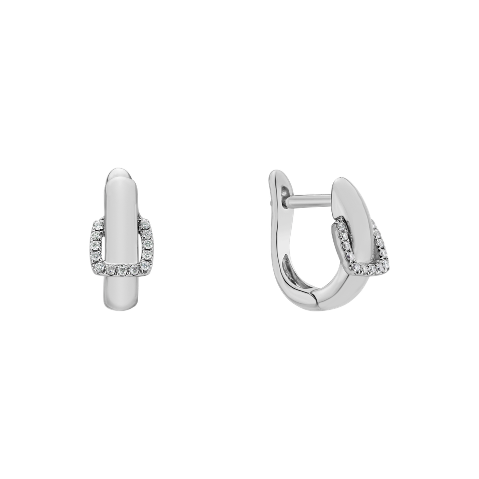 Náušnice s diamantmi Galaxy Symphony