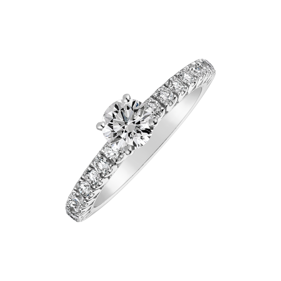 Prsteň s diamantmi Star Twins