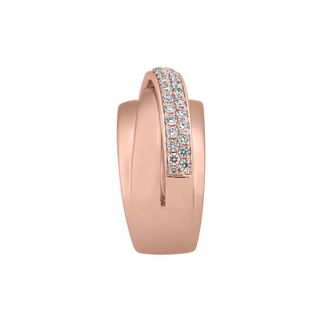 Prsteň s diamantmi Starshine Glam