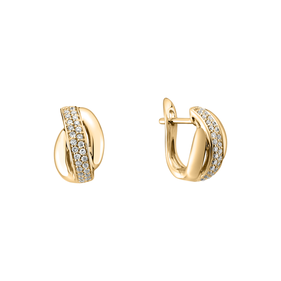 Náušnice s diamantmi Dream Melody