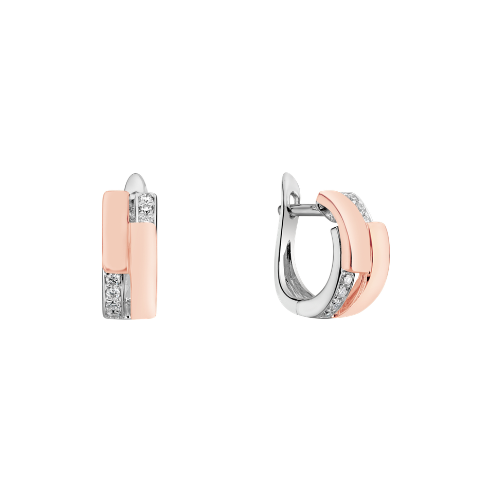 Náušnice s diamantmi Star Opium