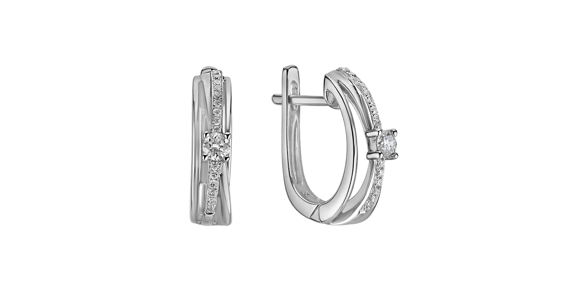 Náušnice s diamantmi Lady Cosmos