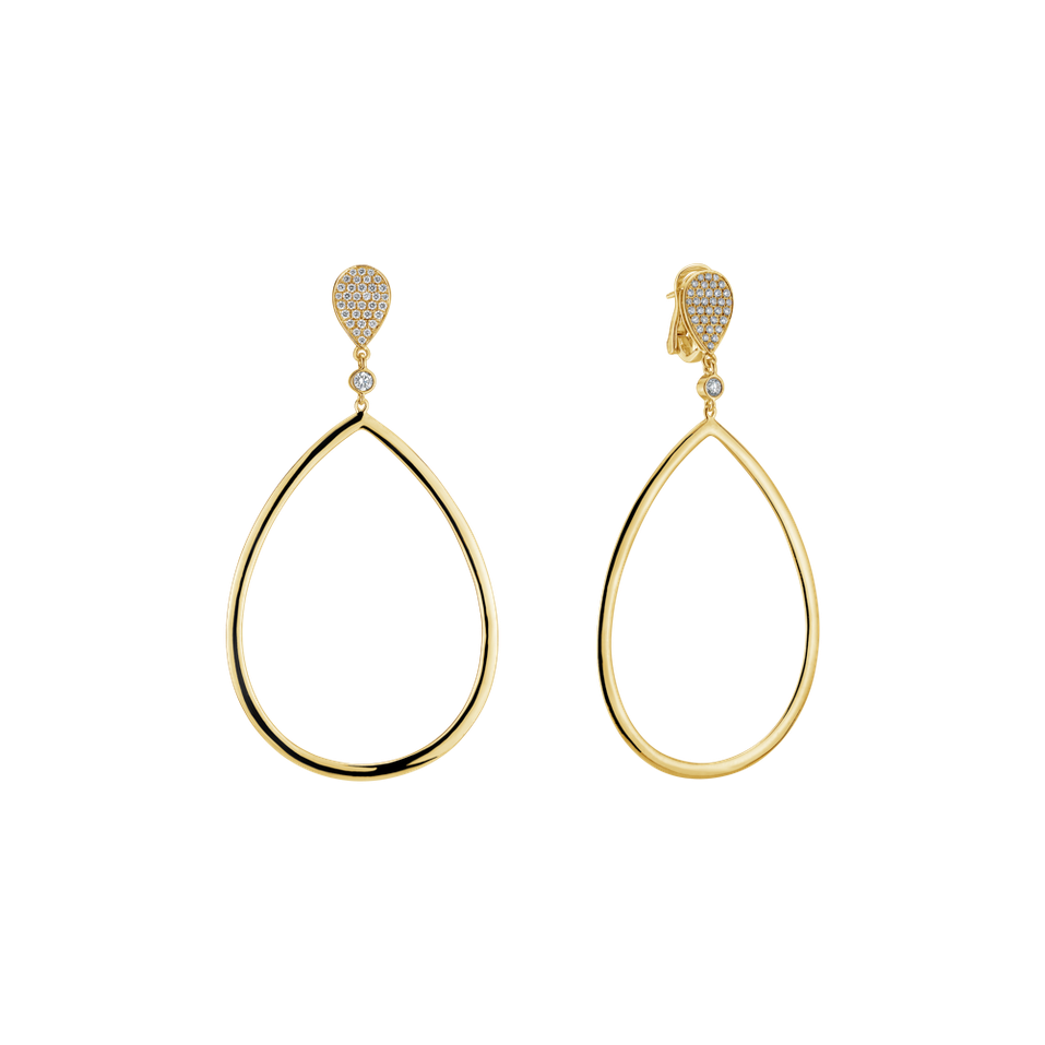 Náušnice s diamantmi Arabic Sin