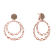 Náušnice s hnedými diamantmi Arabic Treasure3