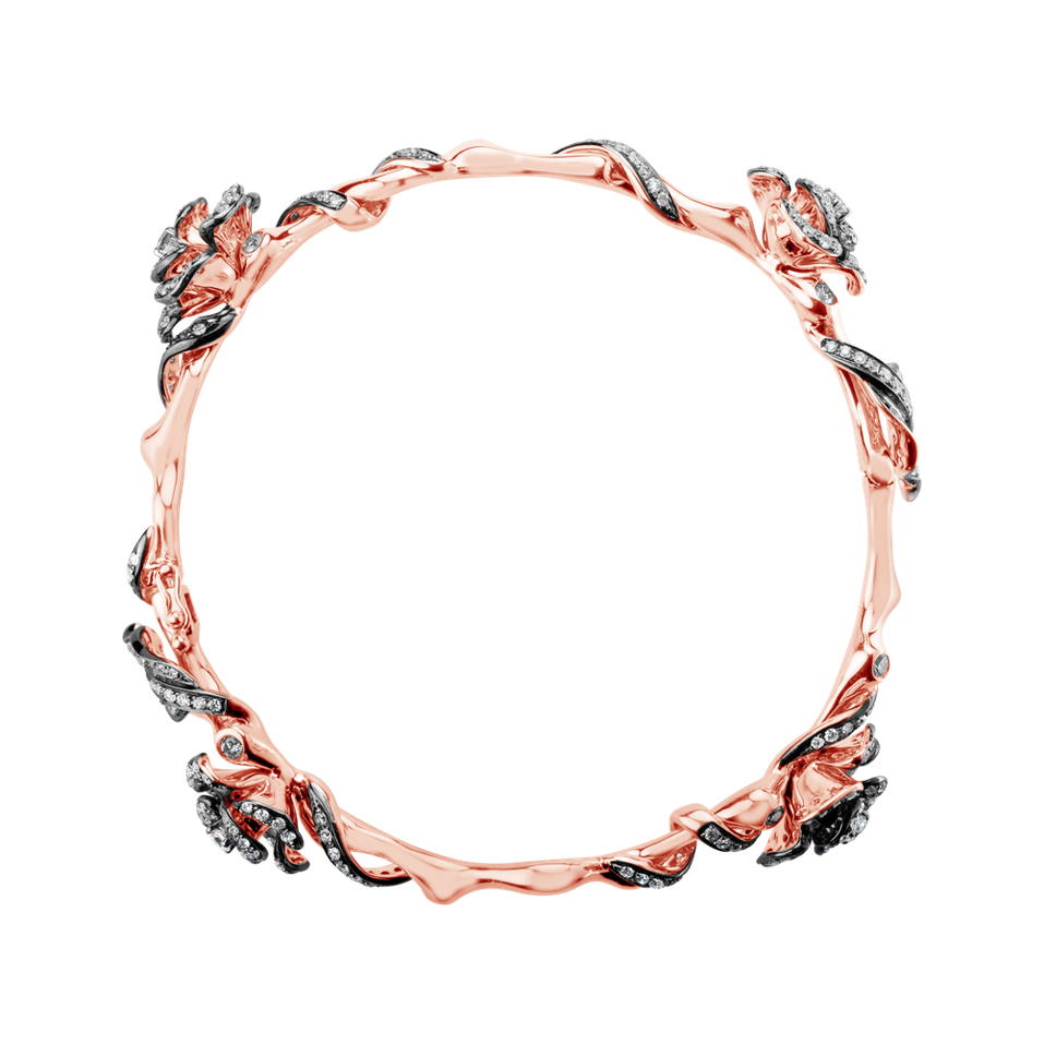 Náramok s diamantmi Diabolical Rose