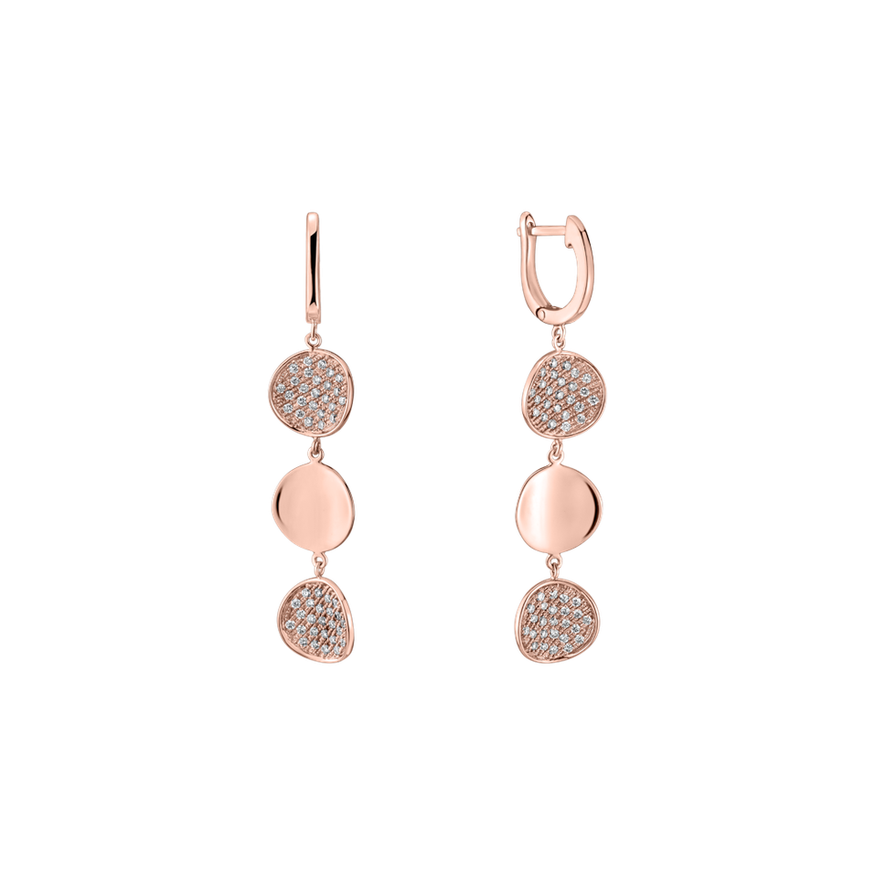 Náušnice s diamantmi Powerful Magic