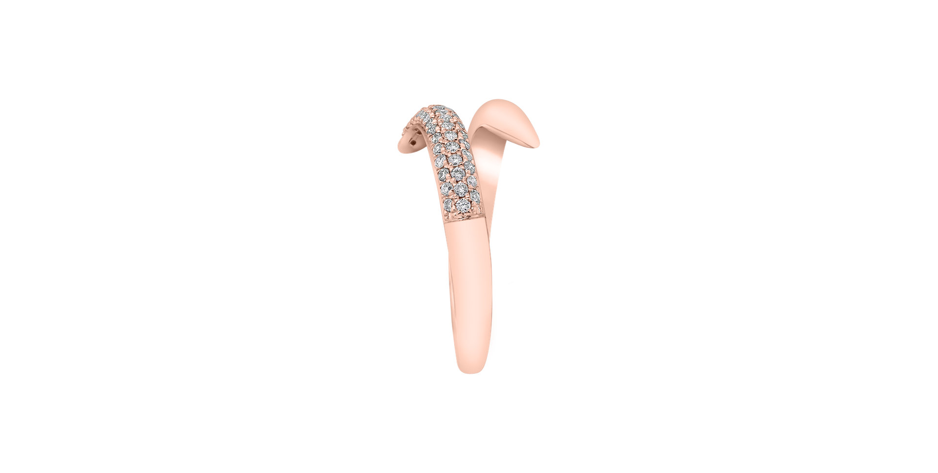 Prsteň s diamantmi Diamond Ray