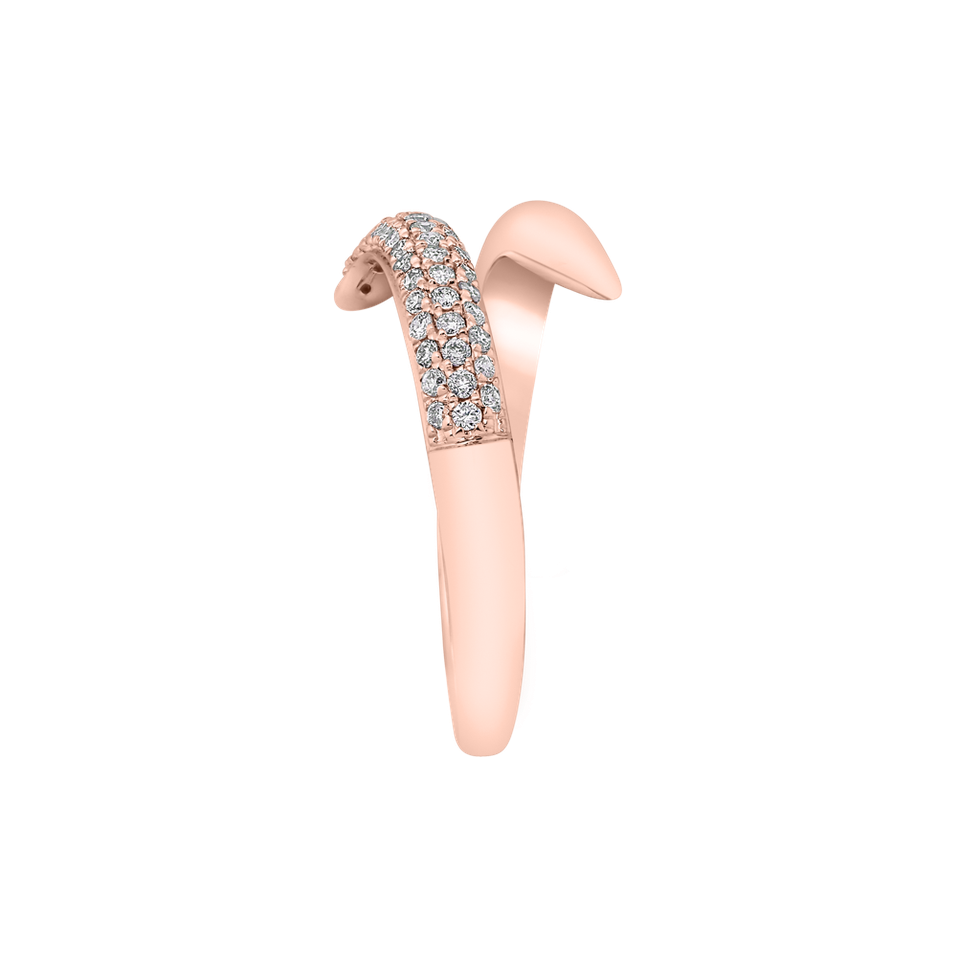 Prsteň s diamantmi Diamond Ray