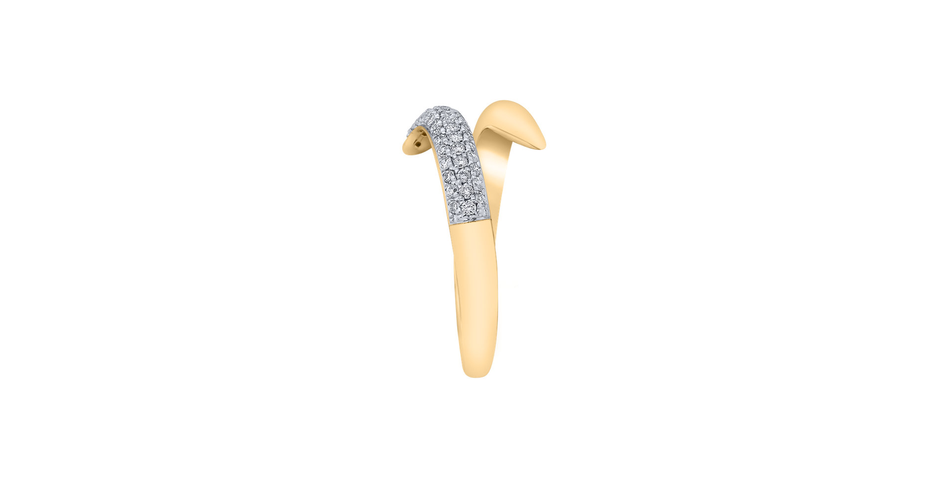 Prsteň s diamantmi Diamond Ray