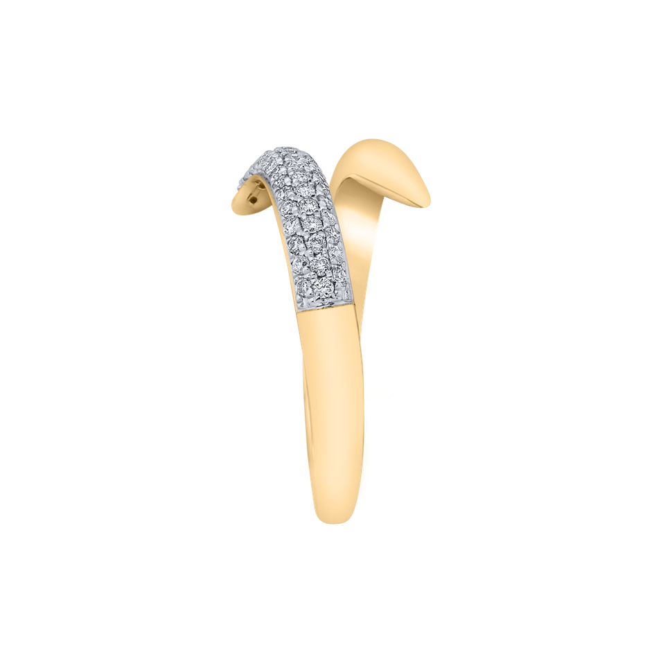 Prsteň s diamantmi Diamond Ray