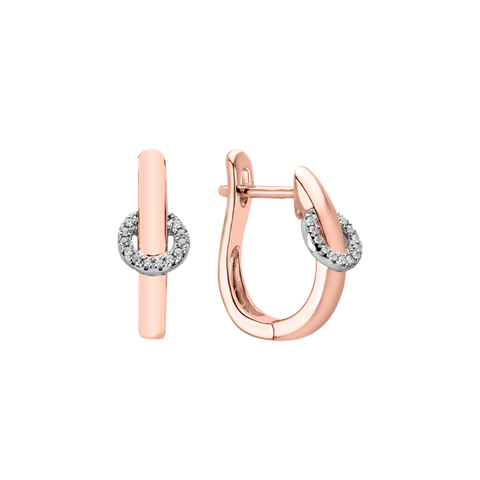 Náušnice s diamantmi Moonlight Streamer