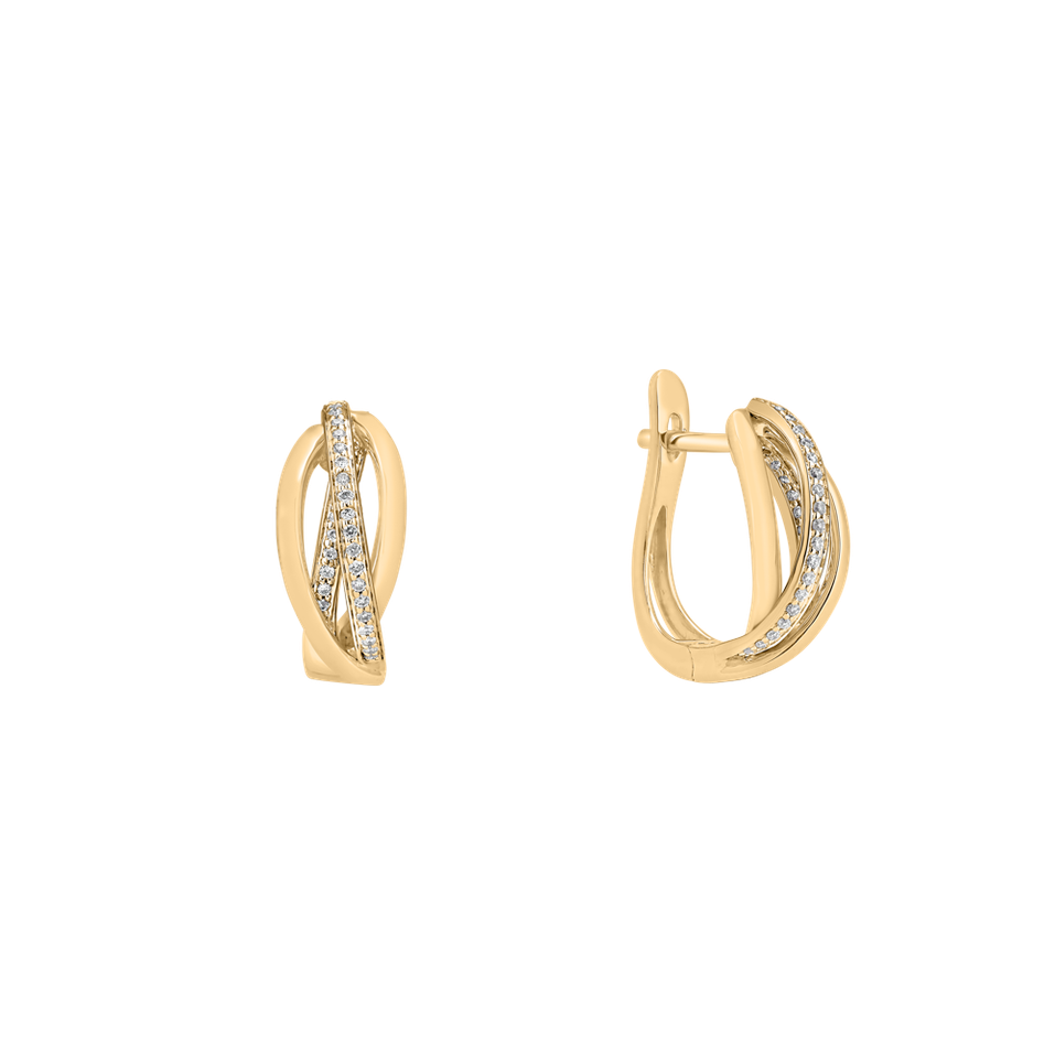 Náušnice s diamantmi Amazing Passion