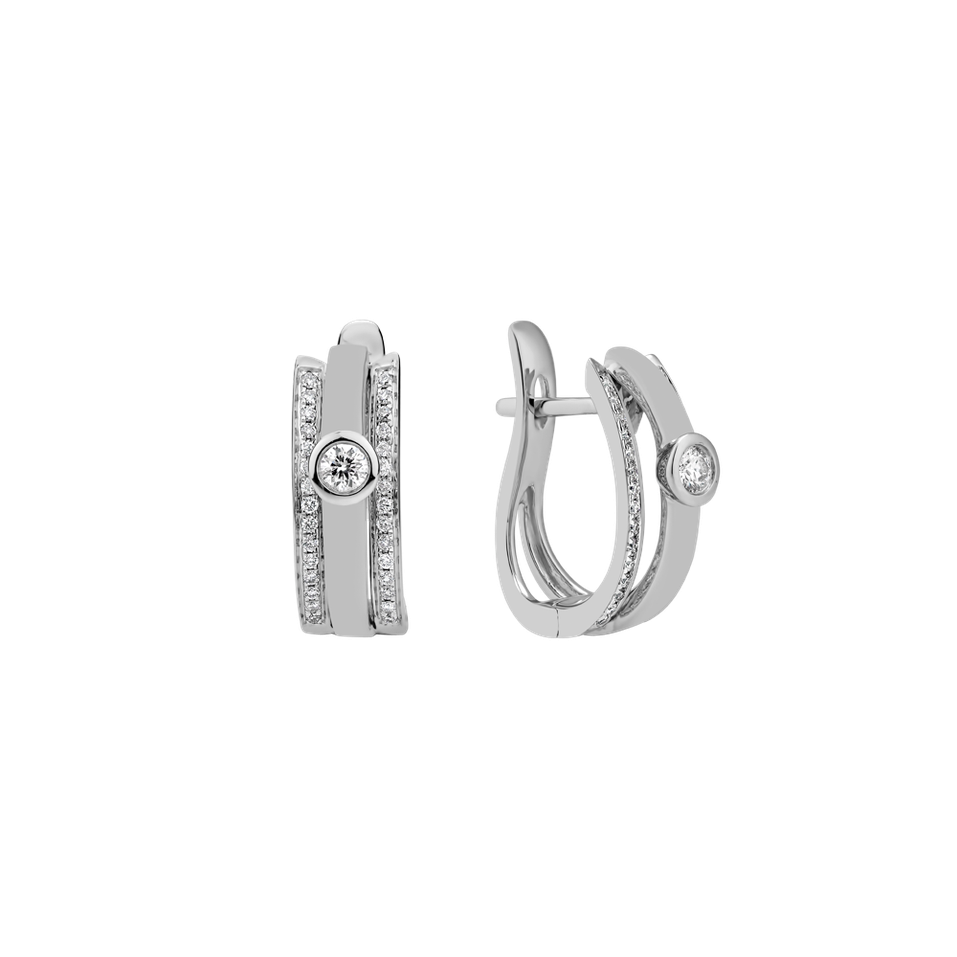 Náušnice s diamantmi Fairytale Sparkle