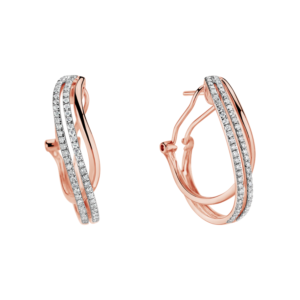 Náušnice s diamantmi Rafferty