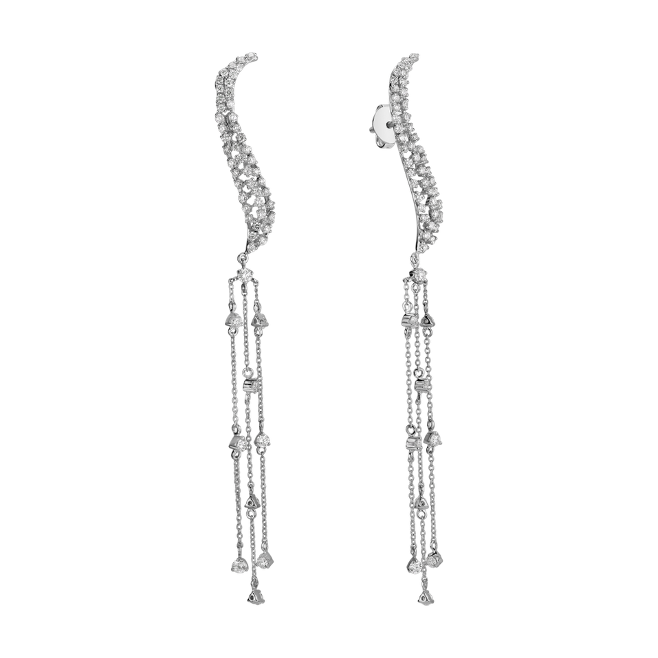 Náušnice s diamantmi Obrien