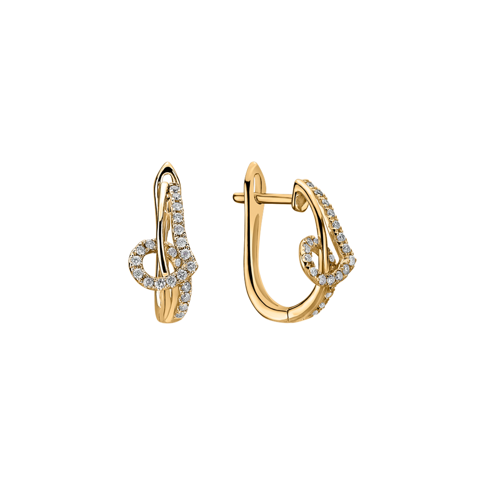 Náušnice s diamantmi Shine Melody