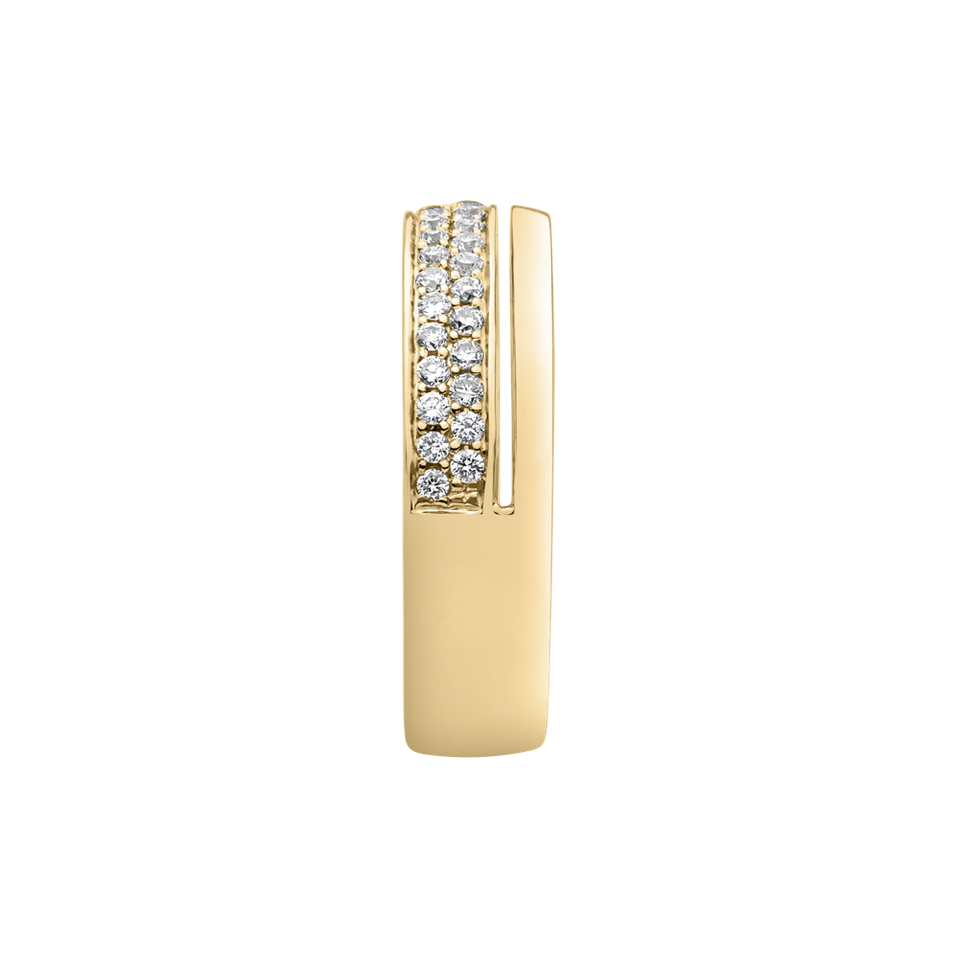 Prsteň s diamantmi Sparkling Essence