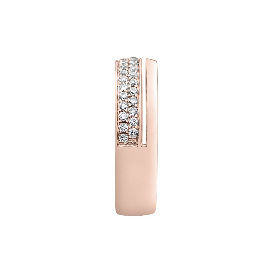 Prsteň s diamantmi Sparkling Essence