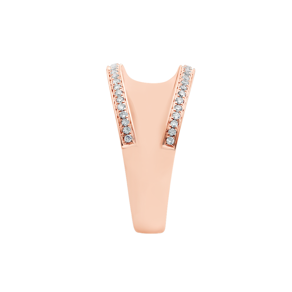 Prsteň s diamantmi Rita