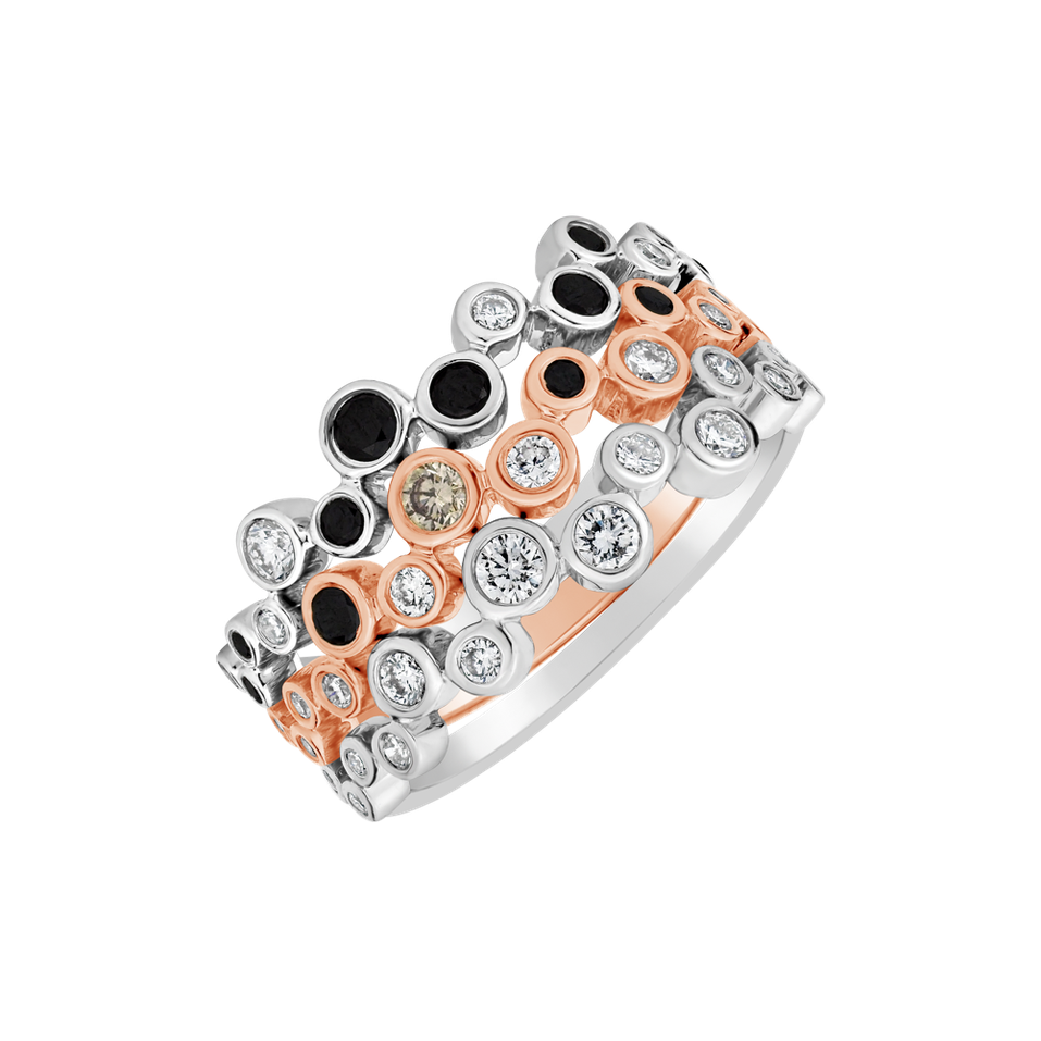 Prsteň s diamantmi Virgin Tears