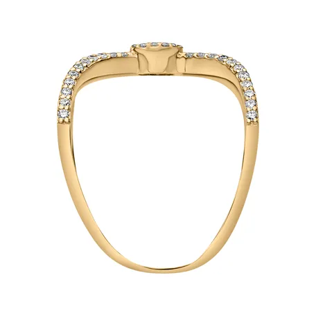 Prsteň s diamantmi Lustrous Charm