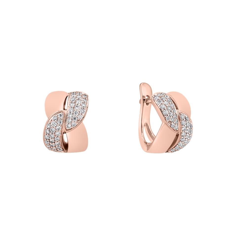 Náušnice s diamantmi Orion Treasure