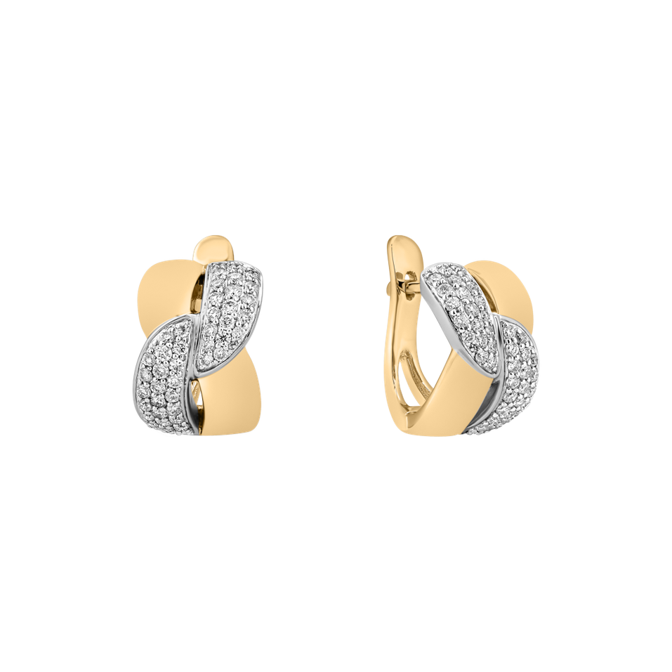 Náušnice s diamantmi Orion Treasure