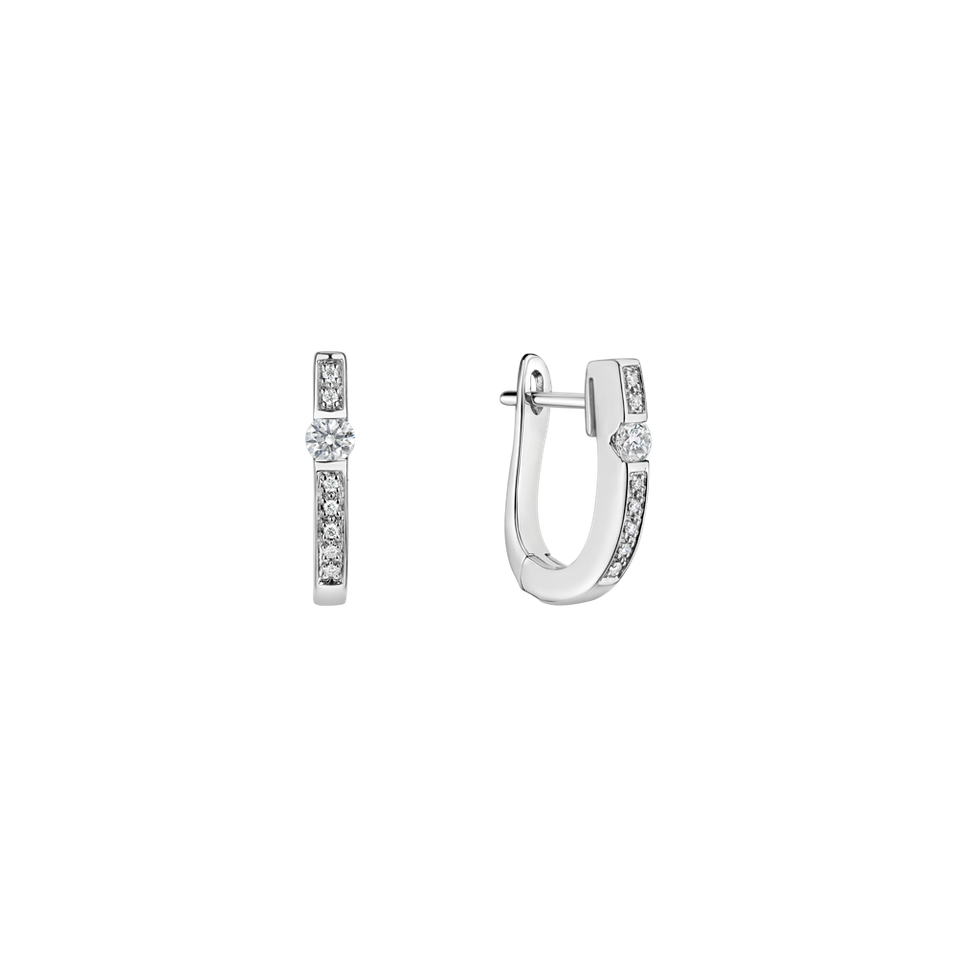 Náušnice s diamantmi Sunshine Secret