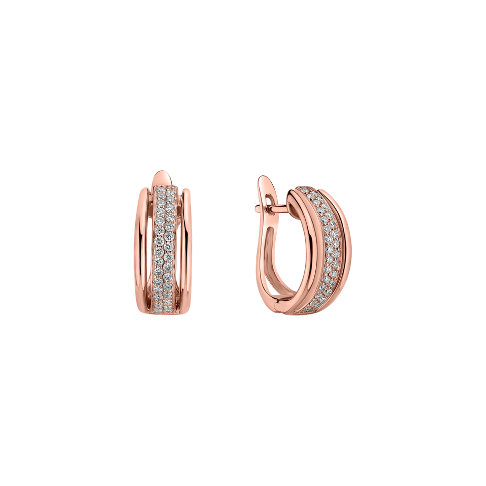 Náušnice s diamantmi Daylight Glory