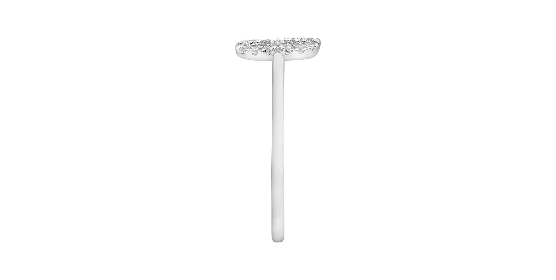 Prsteň s diamantmi Glamour