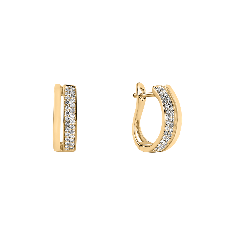 Náušnice s diamantmi Moonlight Spirit