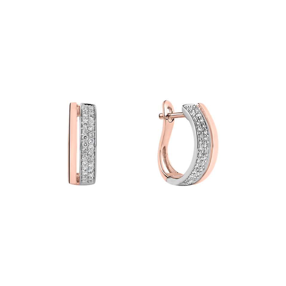 Náušnice s diamantmi Moonlight Spirit