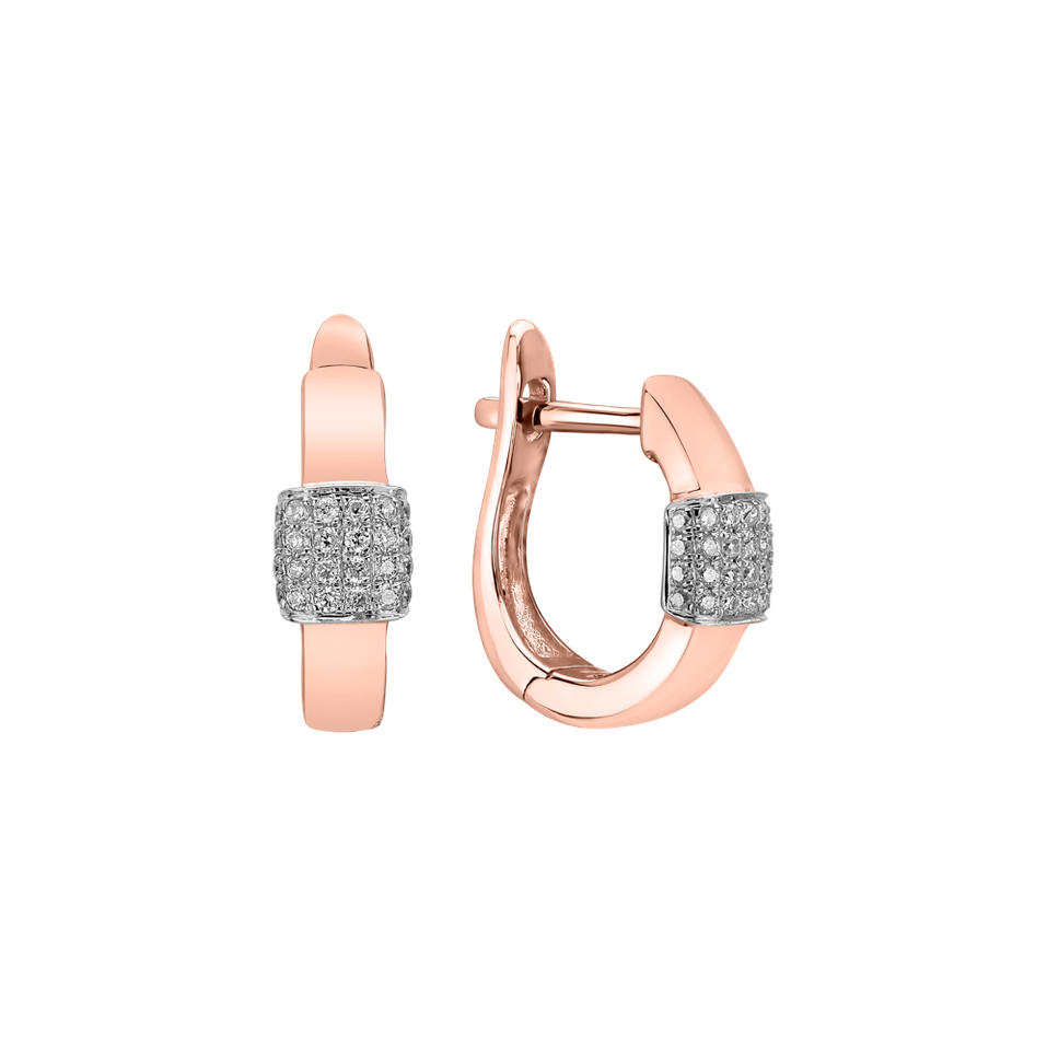 Náušnice s diamantmi Miracle Sparkle