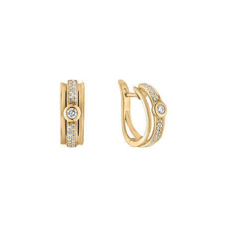 Náušnice s diamantmi Fairytale Sparkle