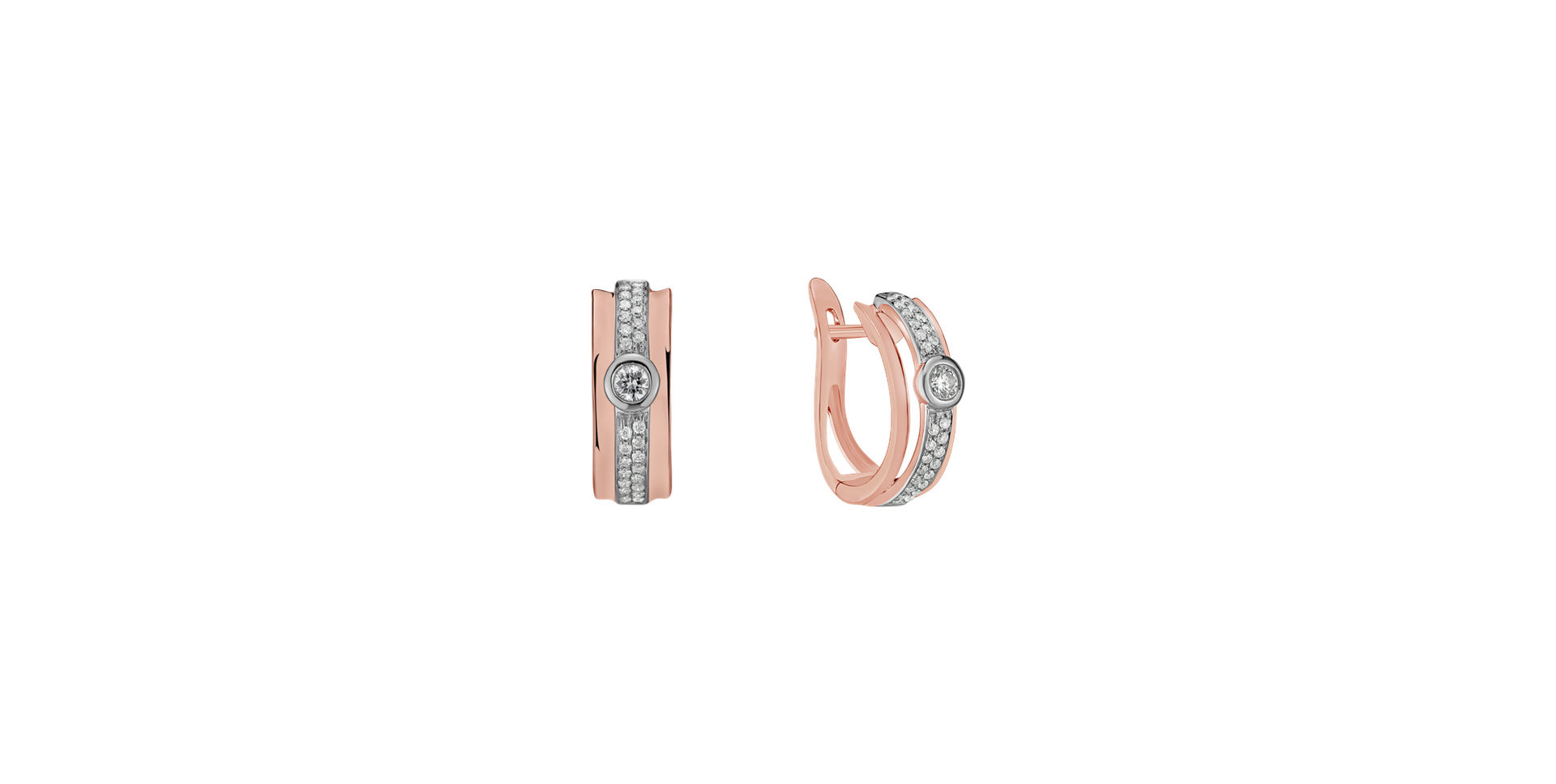 Náušnice s diamantmi Fairytale Sparkle