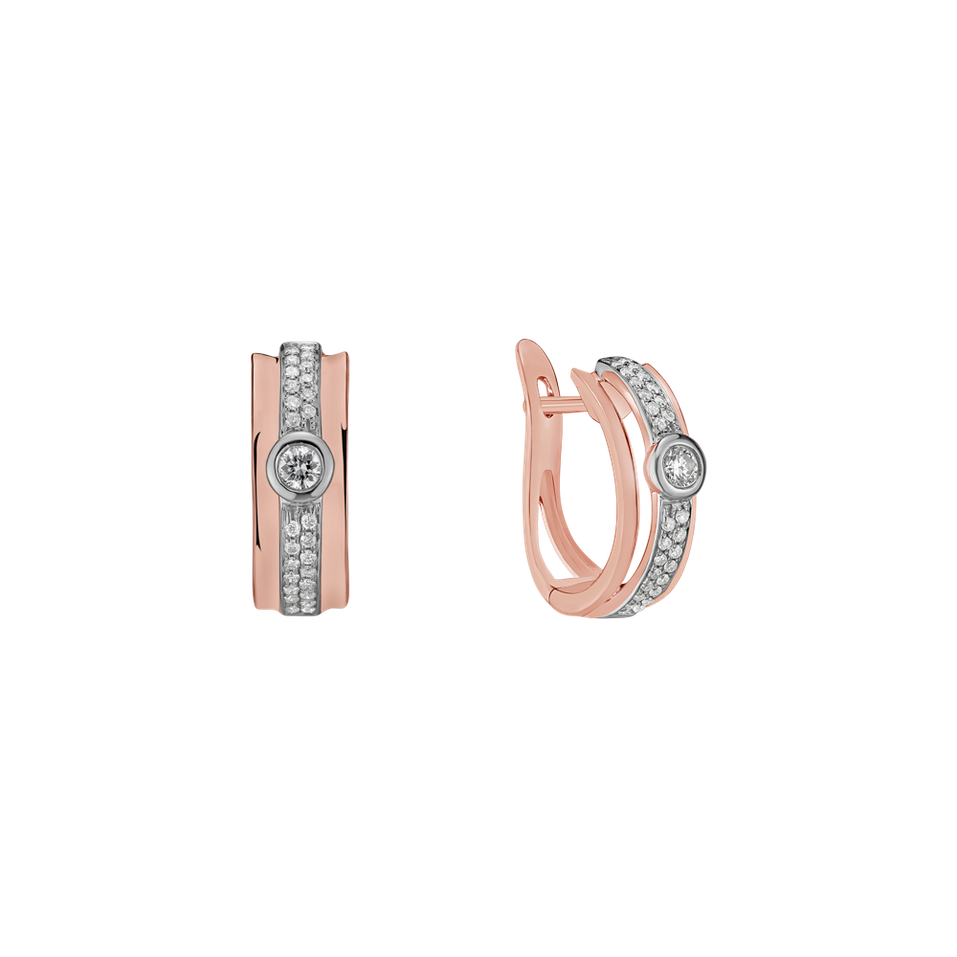 Náušnice s diamantmi Fairytale Sparkle