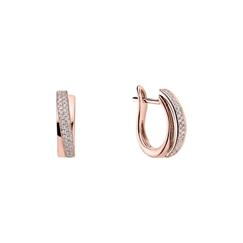 Náušnice s diamantmi Heaven Pleasure