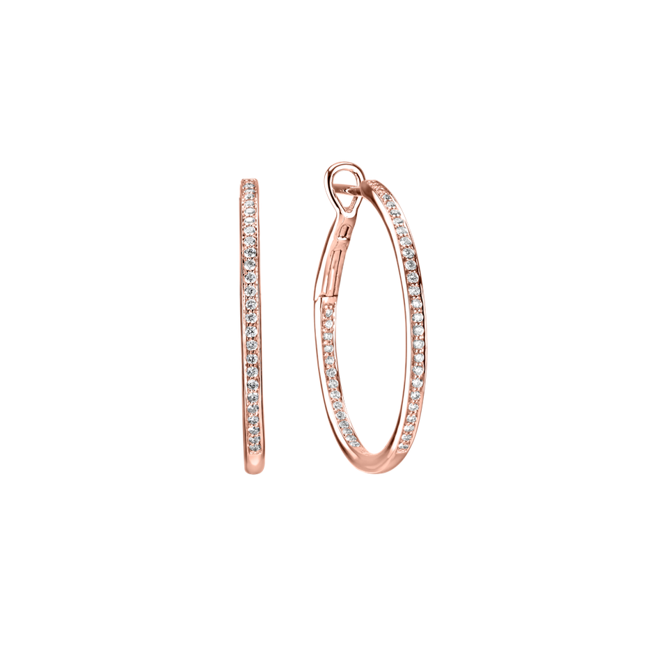 Náušnice s diamantmi Sunshine Goddess