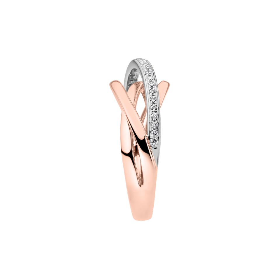 Prsteň s diamantmi Heaven Ray